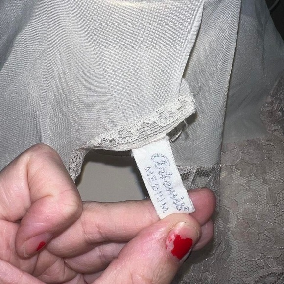 Vintage 1960/70's Artemis‎ Lingerie Bed Jacket Top Pink Lace Trim Medium RARE - Picture 3 of 3